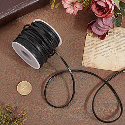 20 ярд плоских кожаных шнуров WL-CL0001-16B