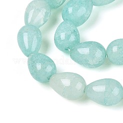 Выпечки нарисованные потрескивание стеклянные бусины пряди&nbsp;DGLA-N019-03A-M