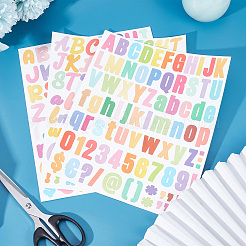 6 лист 3-х видов бумажных декоративных наклеек DIY-CP0007-66