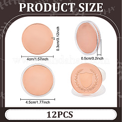 12 pièce commémorative vierge en fer&nbsp;AJEW-BC0011-02RG