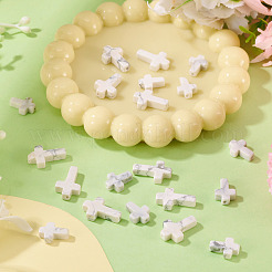 20шт 2 стиля натуральные бусины из говлита&nbsp;G-TA0002-85