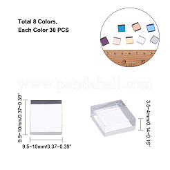 Кабошоны из стекла&nbsp;GLAA-PH0007-51