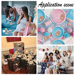 2 комплект бумажных лент 2 цветов DIY-PH0002-21