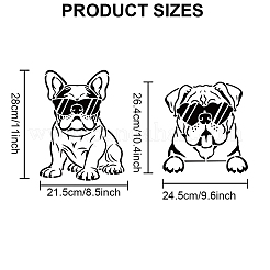 1 набор трафаретов для рисования на тему осени и домашних животных DIY-MA0003-03F