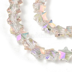 Гальванизируйте прозрачное стекло бисер нитей&nbsp;EGLA-U004-03A-HP04