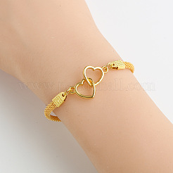 Браслеты из сплава с двойным сердцем&nbsp;FS-WGC61CE-01