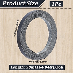 10 m PVC-Kunststoff-Einfassungsband&nbsp;DIY-GF0013-08B