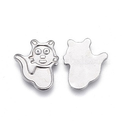 Оправы для кабошонов из нержавеющей стали 304 для эмали&nbsp;LS-STAS-P245-15P