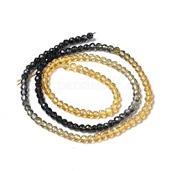 Прозрачный градиент цвета стеклянные бусины пряди&nbsp;X-GLAA-H021-01B-07