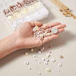 Абс пластмассовые имитационные жемчужные кабошоны SACR-TA0001-04