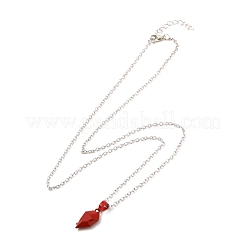 Наборы ожерелий с подвесками в форме сердца из сплава&nbsp;NJEW-B081-08B