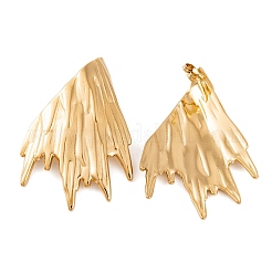 Серьги-гвоздики из нержавеющей стали 304 с ионным покрытием (IP) для женщин EJEW-L272-018G