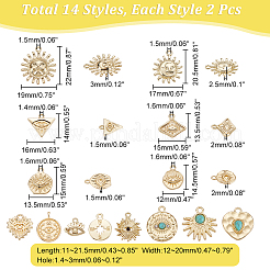 Подвески из цинкового сплава PALLOY-AR0001-32