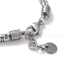 Круглые браслеты из бисера из натуральных смешанных драгоценных камней со звездами BJEW-Q777-01