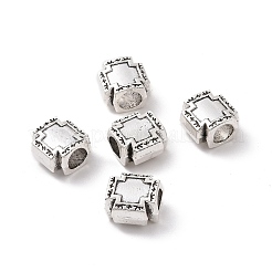 Европейские сплавочные бусины тибетского стиля  FIND-H038-39AS