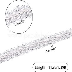 Тесьма из полиэстера с кружевной отделкой из сороконожки&nbsp;OCOR-FH0001-04