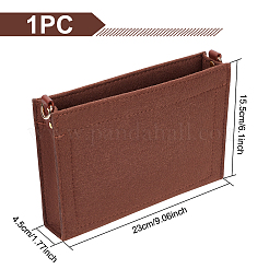 Geldbörseneinsatz aus Wollfilz&nbsp;DIY-WH0399-45A