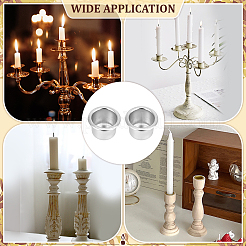 40шт алюминиевый стаканчик для свечей FIND-PH0024-90B