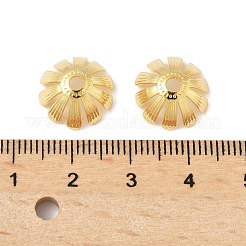 Messing Perle Kappen & Kegel Perlen&nbsp;KK-V015-11G-01