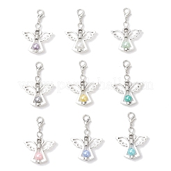 Стеклянные жемчужные бусины подвески украшения&nbsp;HJEW-JM03496