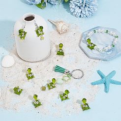 10шт ручной работы бусины лэмпворк&nbsp;LAMP-PH0001-37