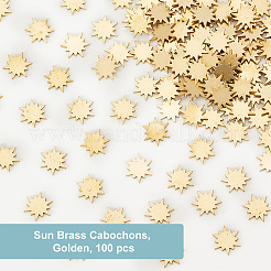 Латунные кабошоны KK-OC0001-38F