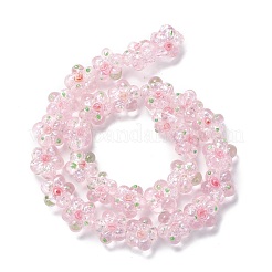 Бусы лэмпворк ручной работы LAMP-D015-08A