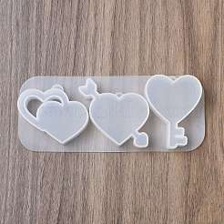 Силиконовые Молды для ключей в форме сердца своими руками SIMO-R010-01A