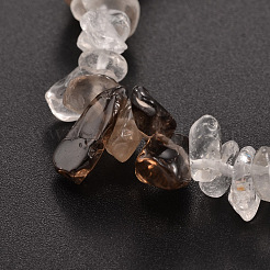 Braccialetti elastici perline con pietre preziose&nbsp;BJEW-JB01825-06