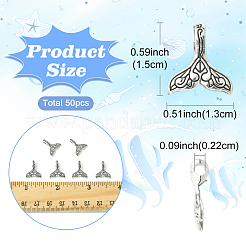 50 шт. Подвески из сплава в тибетском стиле&nbsp;FIND-YW0008-68AS