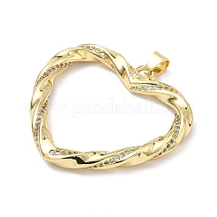 Латунные микро проложить кубического циркония подвески&nbsp;KK-P345-61G