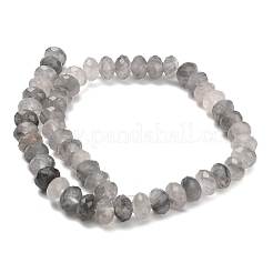 Естественный облачно кварц бисер пряди G-C259-A16-8x12mm