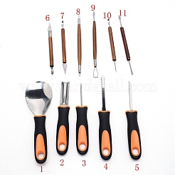 Set di coltelli da intaglio in acciaio e plastica&nbsp;TOOL-SZC0001-05