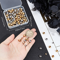 180 шт. 6 бусины из нержавеющей стали 304 STAS-BBC0003-88