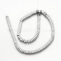 Chapelets de perles en hématite synthétique sans magnétique&nbsp;G-F300-20A-01
