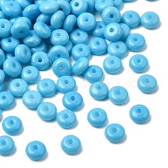 Peinture cuite perles de verre opaques&nbsp;GLAA-A045-06K