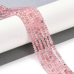 Fragola naturale perle di quarzo fili&nbsp;G-G139-B10-01