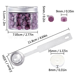 Kits de particules de cire à cacheter pour tampon de sceau rétro&nbsp;DIY-CP0003-50Q