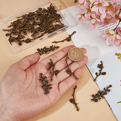 18шт 3 стиля подвески из сплава в тибетском стиле FIND-CA0010-84