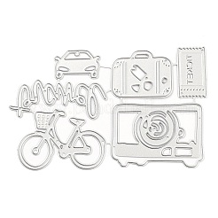 Углеродистая сталь разрезает трафареты DIY-P076-61