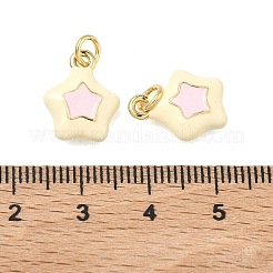 Латунь эмаль подвески&nbsp;KK-H259-01B-G02