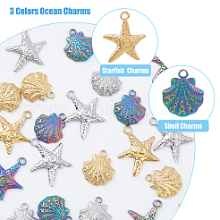 24 шт. 6 подвески из нержавеющей стали 304 STAS-DC0013-18