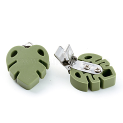 Umweltfreundliche Silikon-Schnullerclips für Lebensmittel&nbsp;SIL-S003-03C