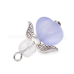 Подвески ангелы из прозрачного акрила PALLOY-JF04095-02