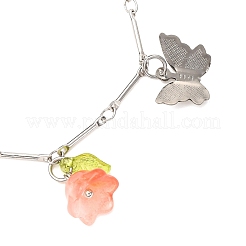 3 шт. двухцветных стеклянных бусин&nbsp;BJEW-JB12419