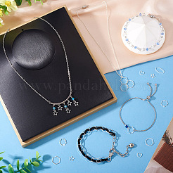 24 шт. 2-х цветные латунные соединительные кольца&nbsp;KK-TA0003-06