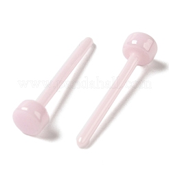 Pendientes de cerámica con circonitas biocerámicas hipoalergénicas.&nbsp;EJEW-F340-05C-01