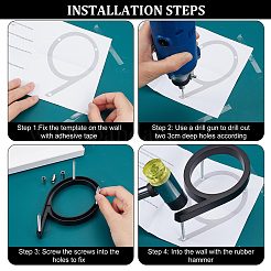 Этикетки с цифрами из цинкового сплава FIND-WH0061-83J