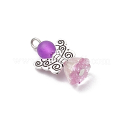 Прозрачные стеклянные подвески&nbsp;PALLOY-JF03579