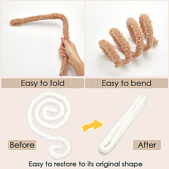 10 Stück 5 Farben DIY Plüschstäbe&nbsp;DIY-CP0011-70